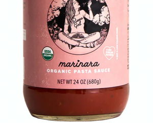 Pizza Girl: Marinara Organic Pasta Sauce, 24 Oz