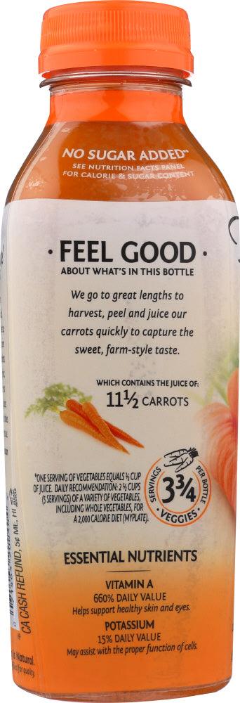 Bolthouse Farms: 100% Carrot Juice, 15.20 Oz - RubertOrganics