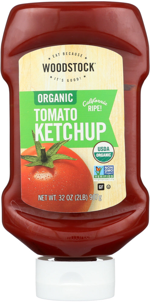 Woodstock: Ketchup Organic, 32 Oz