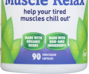Oregons Wild Harvest: Muscle Relax Organic, 90 Vc
