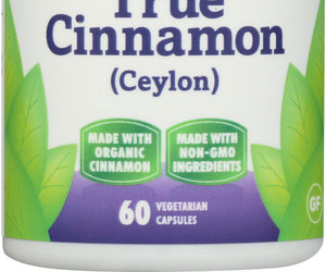 Oregons Wild Harvest: Cinnamon Organic, 60 Pc