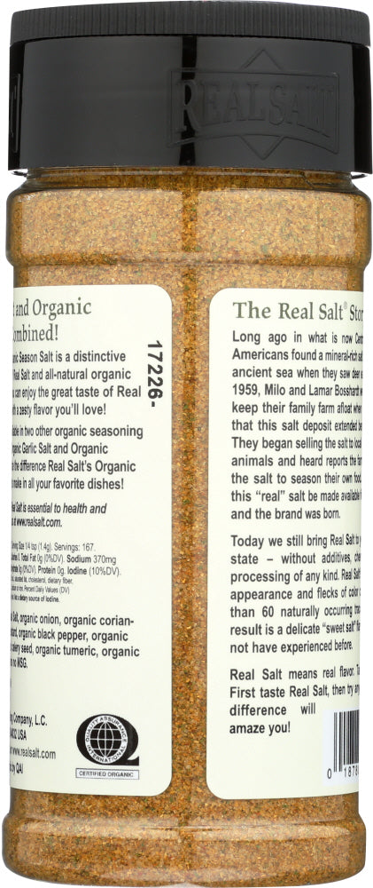Redmond: Real Salt Shaker Season Salt Organic, 8.25 Oz