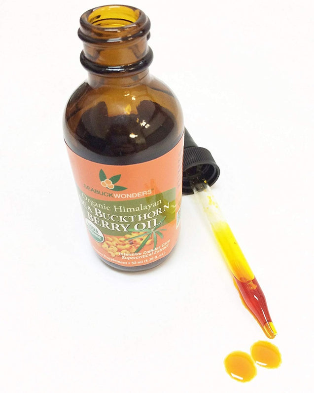 Seabuckwonders: Organic Sea Buckthorn Berry Oil Dropper, 1.76 Oz