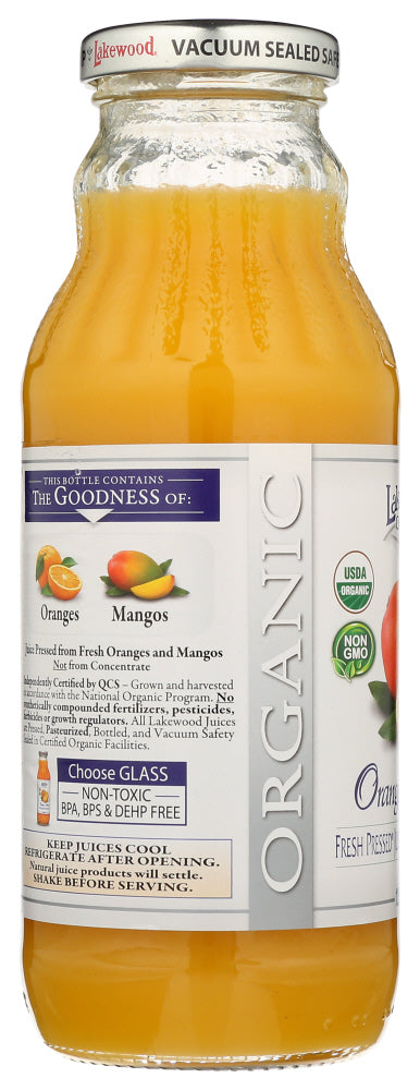 Lakewood: Juice Orange Mango Pure Organic, 12.5 Fo