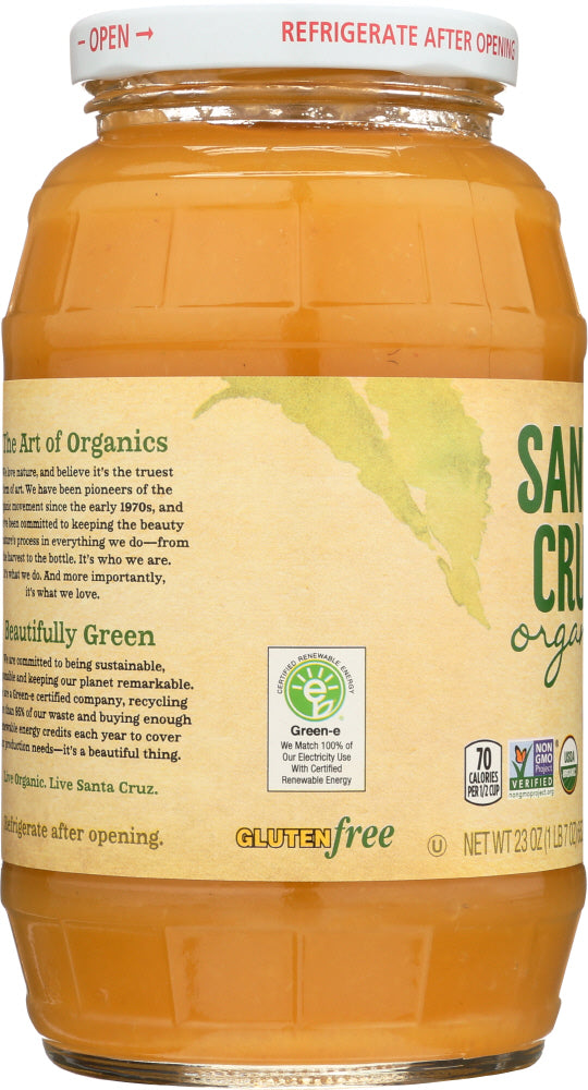 Santa Cruz: Organic Apple Apricot Sauce, 23 Oz