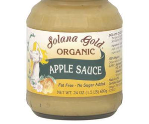 Solana Gold: Organic Apple Sauce, 24 Oz