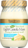 Spectrum Naturals: Light Canola Mayo Vegan, 16 Oz