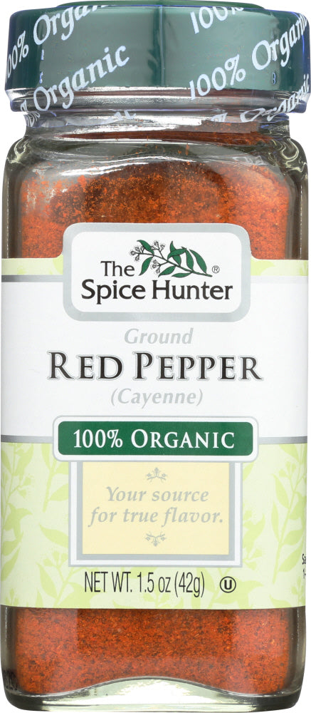 Spice Hunter: Organic Ground Red Pepper Cayenne, 1.5 Oz