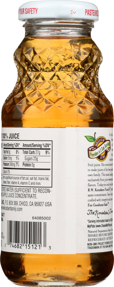 Knudsen: Juice Apple Concord Organic, 8 Fo