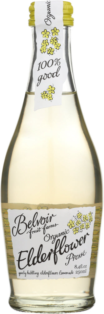 Belvoir: Organic Elderflowers Presse Beverage, 8.45 Fl Oz