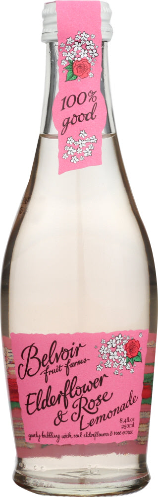 Belvoir: Elderflower And Rose Lemonade Beverage, 8.45 Fl Oz