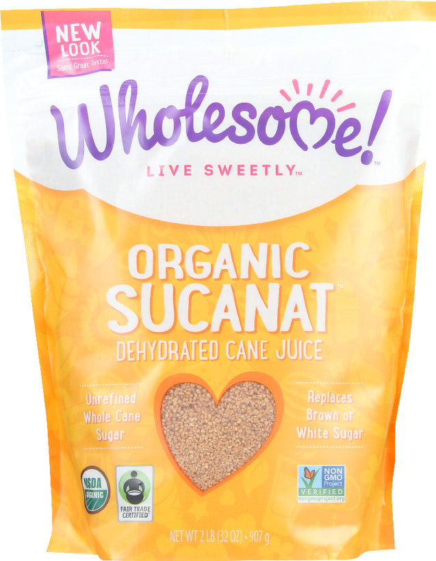 Wholesome: Sucanat Organic Ftc, 32 Oz