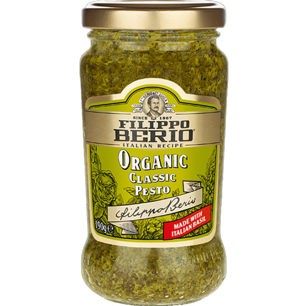 Filippo Berio: Organic Classic Pesto, 6.7 Oz