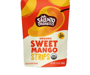 Solento Organics: Sweet Mango Strips Organic, 3.5 Oz