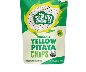 Solento Organics: Yellow Pitaya Chips Organic, 3.5 Oz