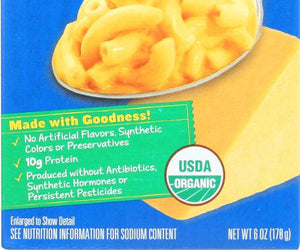 Annie's Homegrown: Organic Macaroni & Cheese Classic Mild Cheddar, 6 Oz - RubertOrganics