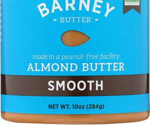 Barney Butter: Almond Butter Smooth, 10 Oz - RubertOrganics