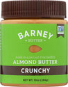Barney Butter: Almond Butter Crunchy, 10 Oz - RubertOrganics