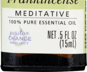 Aura Cacia: 100% Pure Essential Oil Frankincense, 0.5 Oz - RubertOrganics