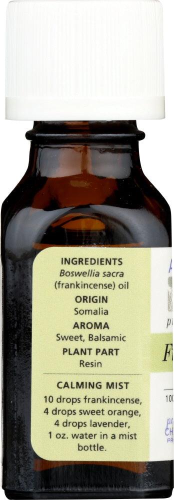 Aura Cacia: 100% Pure Essential Oil Frankincense, 0.5 Oz - RubertOrganics