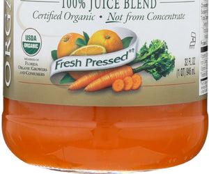 Lakewood: Organic Orange & Carrot Juice, 32 Oz