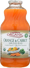 Lakewood: Organic Orange & Carrot Juice, 32 Oz