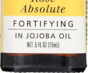 Aura Cacia: Rose Absolute In Jojoba Oil, 0.5 Oz - RubertOrganics