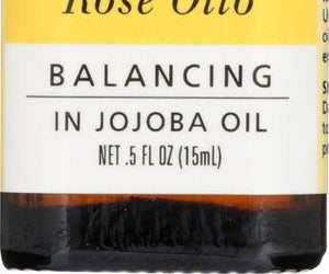 Aura Cacia: Rose Otto In Jojoba Oil, 0.5 Oz - RubertOrganics