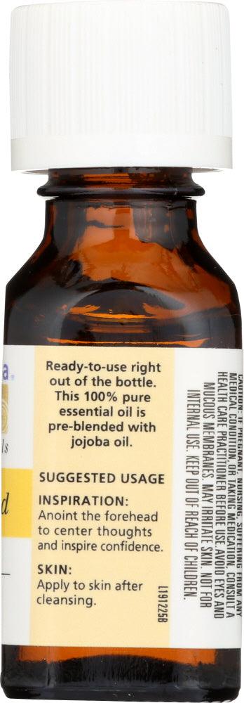 Aura Cacia: Sandalwood In Jojoba Oil, 0.5 Oz - RubertOrganics