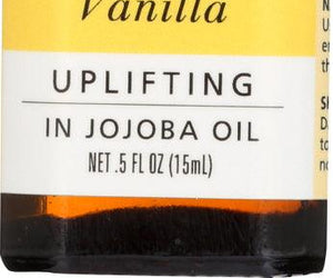 Aura Cacia: Vanilla In Jojoba Oil, 0.5 Oz - RubertOrganics