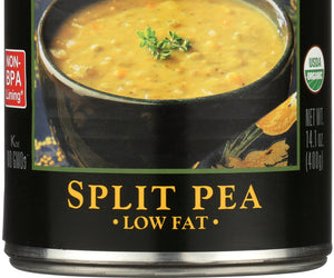Amy's: Organic Soup Low Fat Light In Sodium Split Pea, 14.1 Oz