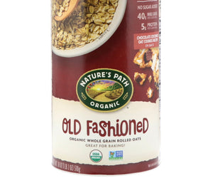 Natures Path: Organic Oven Toasted Oats Old Fashioned, 18 Oz