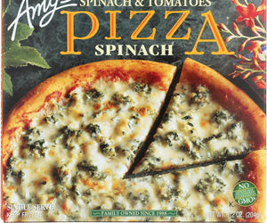 Amy's: Light In Sodium Single Serve Spinach Pizza, 7.2 Oz - RubertOrganics
