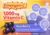 Emergen-c: 1000 Mg Vitamin C Acai Berry 30 Packets, 8.9 Oz - RubertOrganics