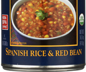 Amy's: Organic Hearty Spanish Rice & Red Bean Soup, 14.7 Oz