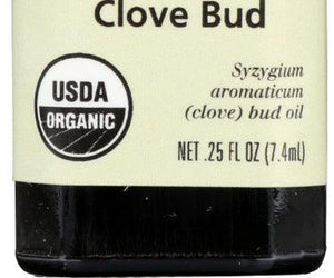 Aura Cacia: Organic Clove Bud Essential Oil, 0.25 Oz - RubertOrganics