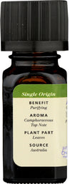 Aura Cacia Organic Eucalyptus Essential Oil, 0.25 Oz