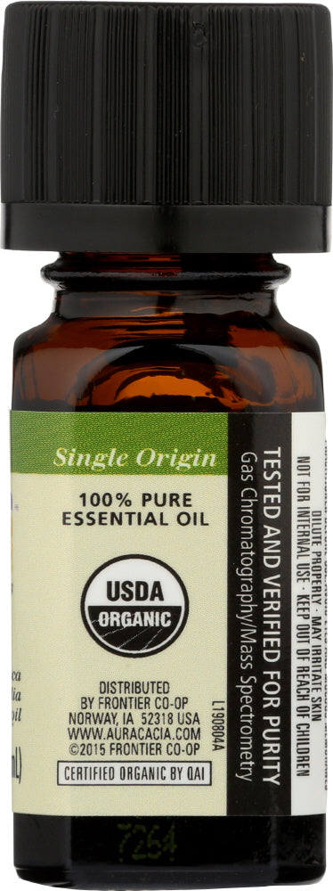 Aura Cacia: Organic Tea Tree Essential Oil, 0.25 Oz