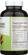 American Health: Papaya Enzyme With Chlorophyll Chewable, 600 Tablets - RubertOrganics