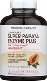 American Health: Super Papaya Enzyme Plus Chewable, 360 Tablets - RubertOrganics