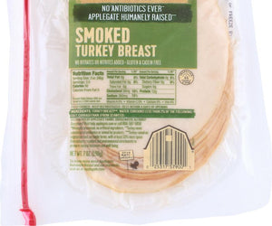 Applegate: Naturals Smoked Turkey Breast, 7 Oz - RubertOrganics