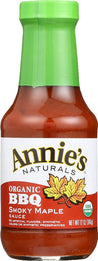 Annie's Naturals: Organic Bbq Sauce Smoky Maple, 12 Oz - RubertOrganics