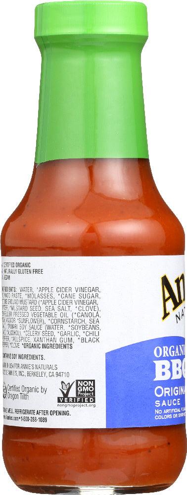 Annie's Naturals: Organic Bbq Sauce Original Recipe, 12 Oz - RubertOrganics