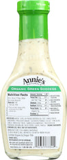 Annie's Naturals: Organic Green Goddess Dressing, 8 Oz