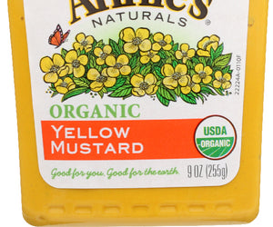 Annie's Naturals: Organic Yellow Mustard, 9 Oz