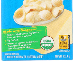 Annie's Homegrown: Organic Whole Wheat Shells And White Cheddar, 6 Oz