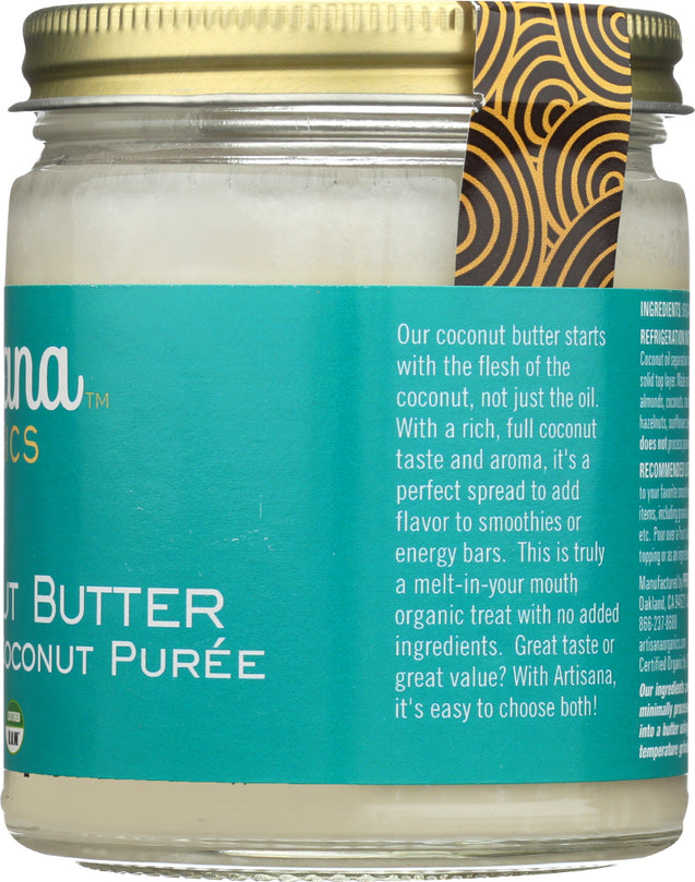 Artisana: Organic Raw Coconut Butter, 8 Oz