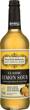 Powell & Mahoney: Lemon Sour With Bitters Vintage Original Cocktail Mixer, 750 Ml