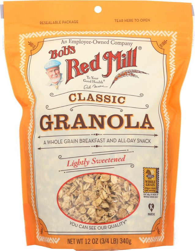 Bob's Red Mill: Original Whole Grain Natural Granola, 12 Oz - RubertOrganics