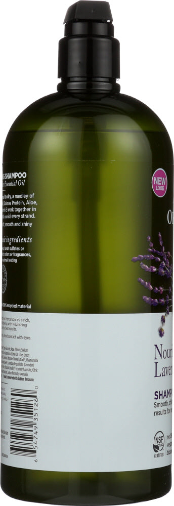 Avalon Organics: Shampoo Nourishing Lavender, 32 Oz